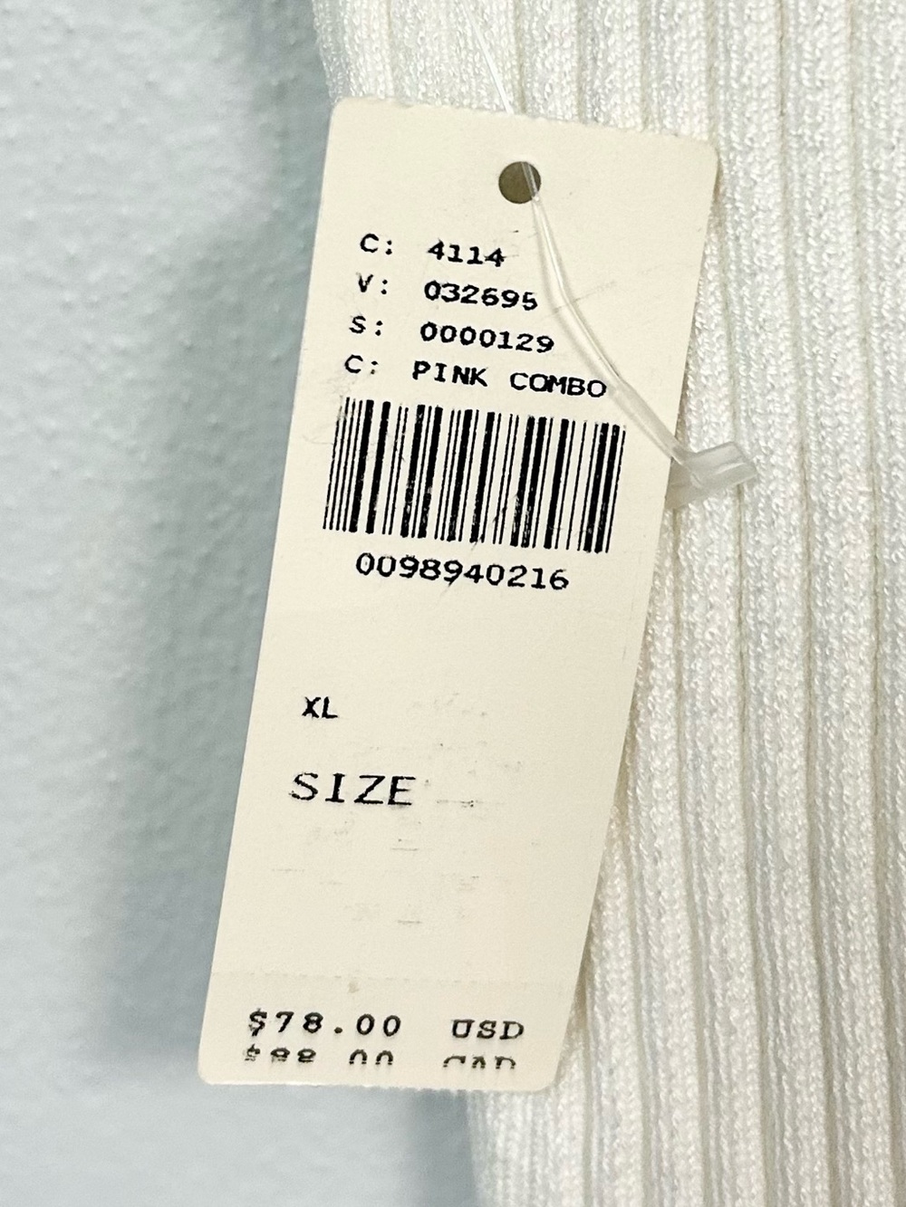 MAEVE 🧳 Cropped Scalloped Sweater Tank - Size XL - Picture 5 of 5